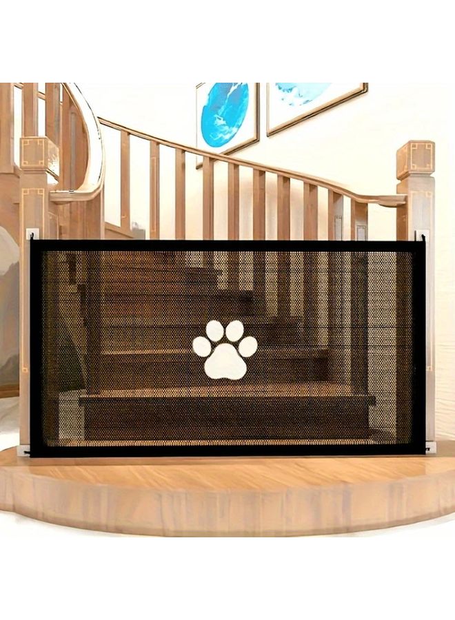 Expandable Pet Gate For Dogs Adjustable Portable Indoor Outdoor Small Model For Stairs Doorways - Image 2