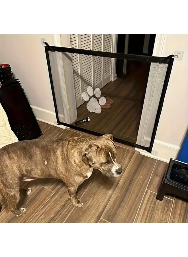 Expandable Pet Gate For Dogs Adjustable Portable Indoor Outdoor Small Model For Stairs Doorways - Image 5