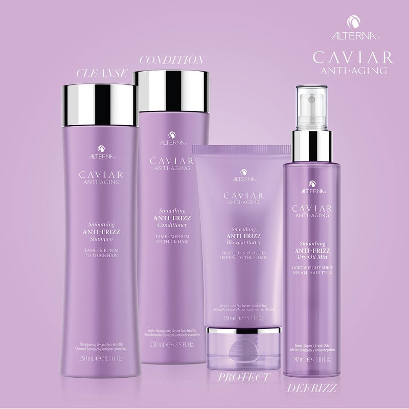 Alterna Caviar Anti-Aging Smoothing Anti-Frizz Blowout Butter, | Protects Hair from Heat Styling and Humidity | Sulfate Free , 5.07 Fl Oz (Pack of 1) - Image 5