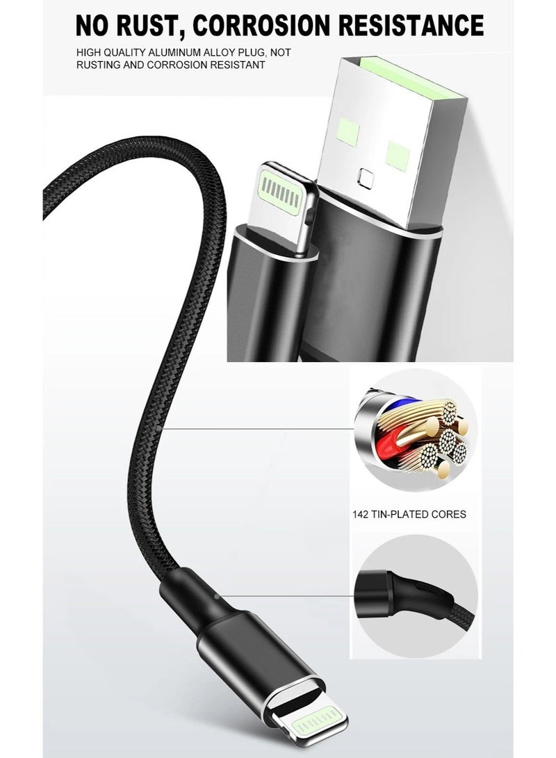 WUW 3 in 1 Universal 2A 10W USB Fast Charging Cable with USB C, Apple Lightning, and Micro USB Plugs Connectors for iPhone & Samsung, iPad & Tablet, Macbook & Laptop, Other Phones, Mobile Accessories, Electronics & Digital Devices - Image 4