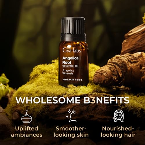 Gya Labs Angelica Root Essential Oil - 0.34 Fl Oz - for Hair, Skin, Diffuser, Aromatherapy & DIY Candle Making Scent - Image 5