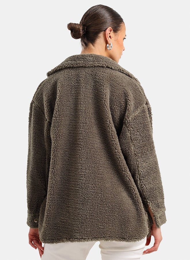 Clue Notch Collar Relaxed Jacket - Image 5