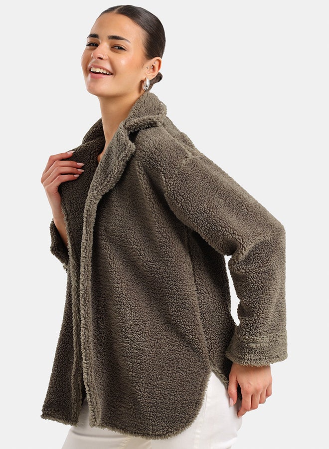 Clue Notch Collar Relaxed Jacket - Image 3