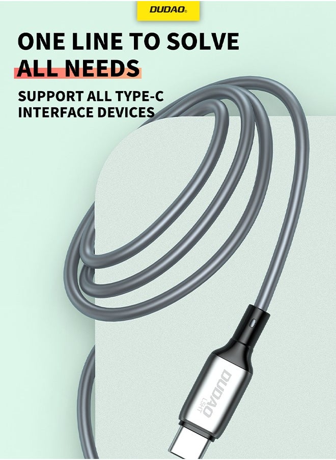 Type C Cable Fast Charger 100W 1M, PD Fast charging Cable USB C to USB C, for supports all TYPE-C interface devices, Balck