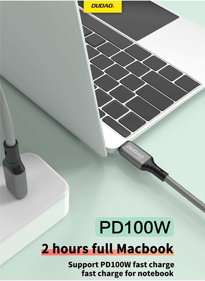 Type C Cable Fast Charger 100W 1M, PD Fast charging Cable USB C to USB C, for supports all TYPE-C interface devices, Balck