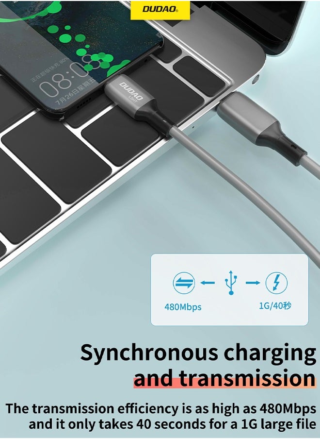 Type C Cable Fast Charger 100W 1M, PD Fast charging Cable USB C to USB C, for supports all TYPE-C interface devices, Balck