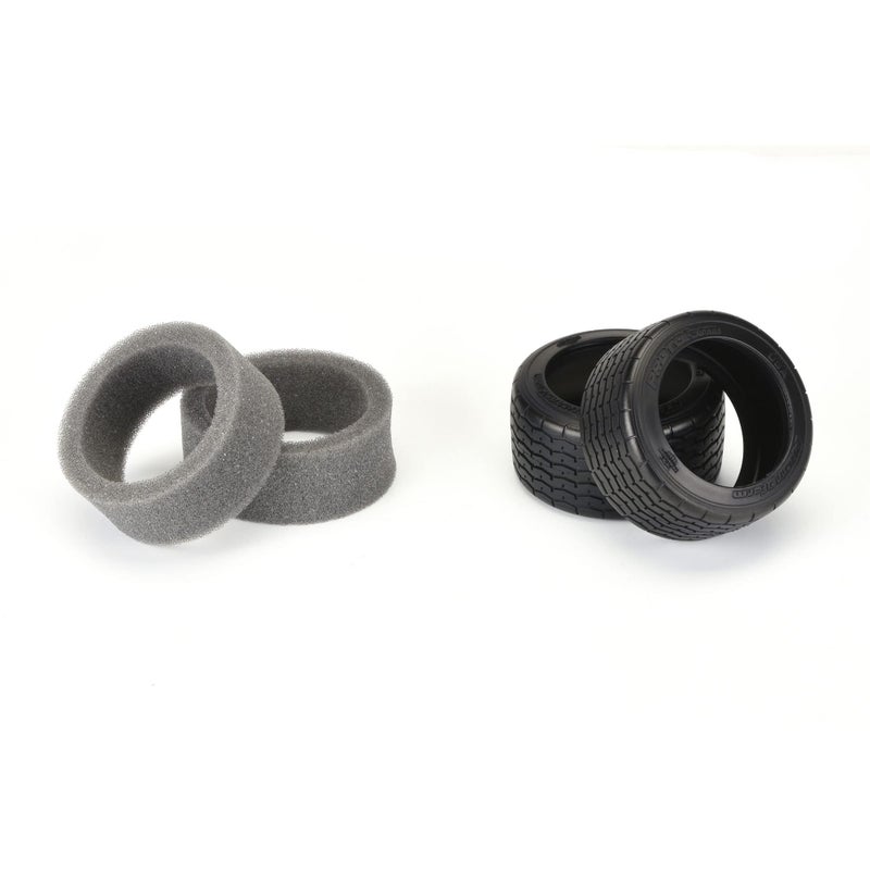 Pro-line Racing PROTOform VTA Rear Tire 31mm  Mounted Black Wheel  PRM1013918 - Image 3