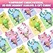 Gocozer 28Pack Axolotl Valentines Cards for Kids Classroom Axolotl Squishies Mochi Valentine Gifts for Kids Class Animal Mochi Squishy to Squeeze Toys for School Valentines Day Exchange Gifts Party Favors - Image 4