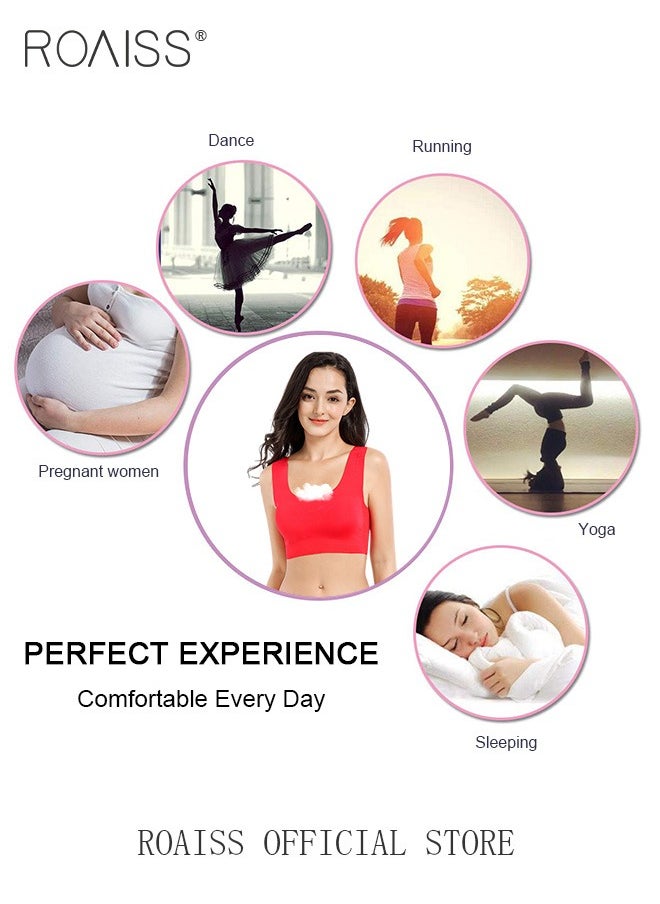 Women's Seamless Bralette One-piece High Elastic Leisure Bra No Steel Ring Padded Lingerie Daily Comfort Breathable Soft Underwear Underclothes - pzsku/ZD984D4009622BDDE19A2Z/45/_/1723512283/940b85fc-2a26-4b4d-b468-46001a1f1dca