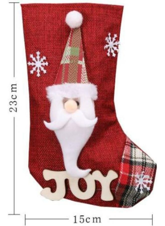 NIBEMINENT 4-Piece Candy Socks Decoration Gift Bag Multicolour - Image 3