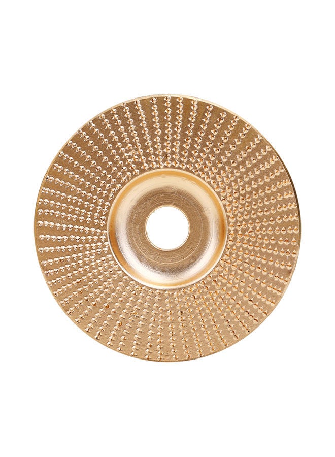 NIBEMINENT Wood Grinding Wheel gold 15x4x14centimeter  - Image 1