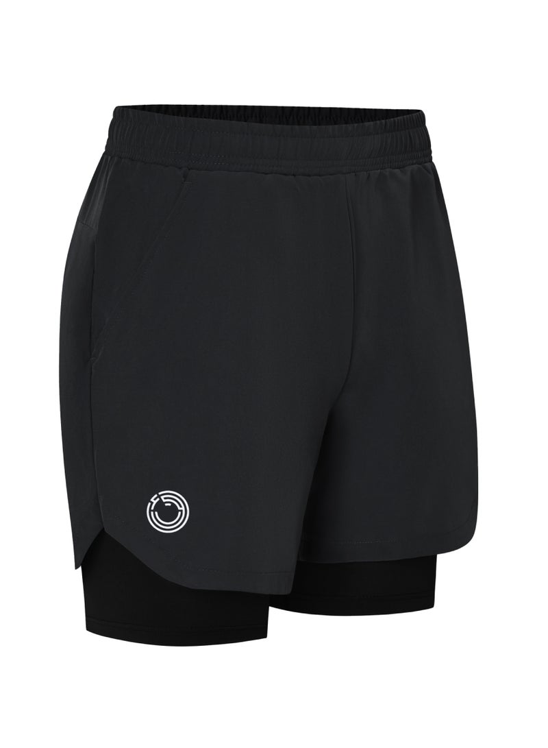 KAWN.YOGA Double Layer Shorts - Image 2