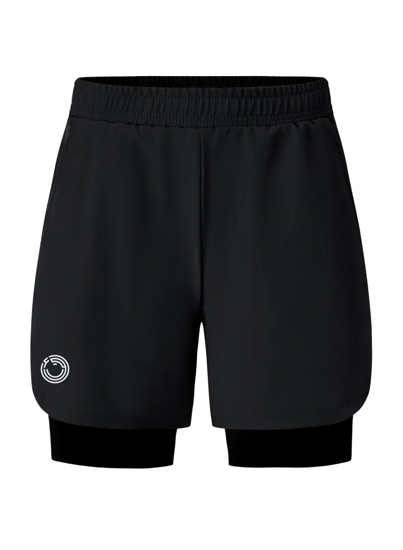 كون.يوغا Double Layer Shorts