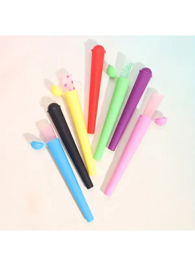 10pcs Light Pink Pre Rolled Tube Holders Durable Plastic Cylinders Sealed Portable - Image 5