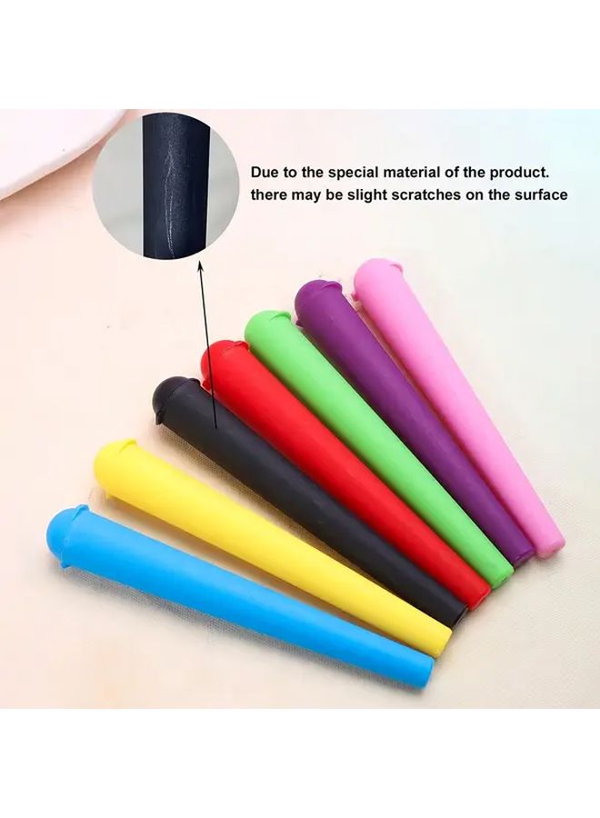 10pcs Light Pink Pre Rolled Tube Holders Durable Plastic Cylinders Sealed Portable - Image 4