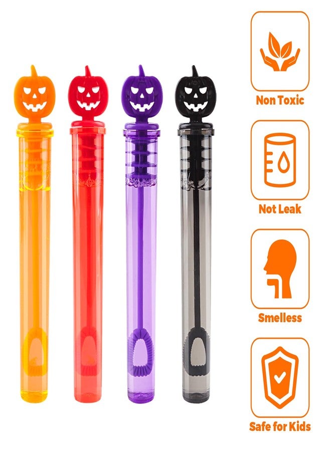 ShyLizard 80PCS Halloween Party Favor, Bubble Wands for Kids, Trick or Treat Toys, Goodies Bag Fillers, Pinata Fillers, Mini Bubble Wands for Party - Image 3