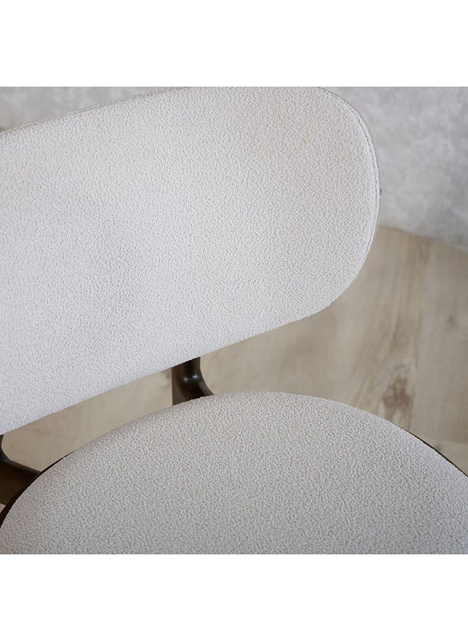 AL HUZAIFA FURNITURE - Twister Dining Chair Upholstered Ash Solid Wood - Image 1