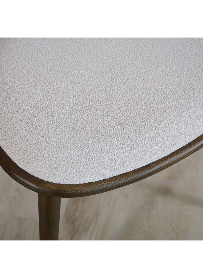 AL HUZAIFA FURNITURE - Twister Dining Chair Upholstered Ash Solid Wood - Image 1