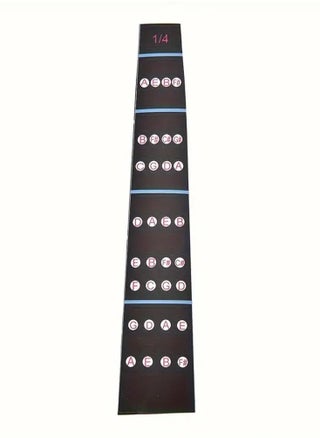 1/4 Violin Sticker