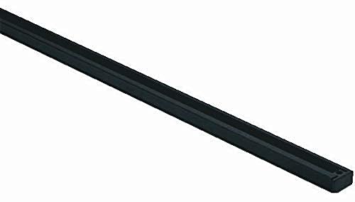 VRCT VRCT Aluminium Rectangular TrackwayTrack PattiTrackline For Spot Led Lights Pack Of 2 1 Meter Each Black  - Image 2