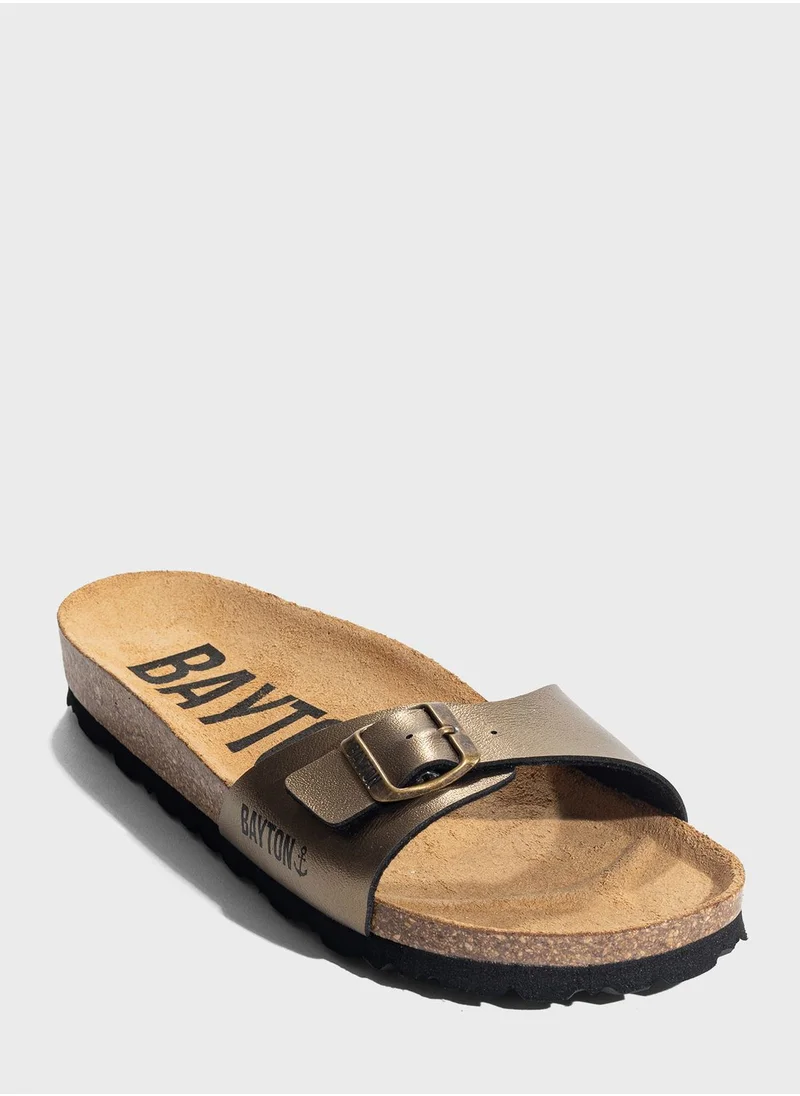 BAYTON Zephyr One Strap Flat Sandals