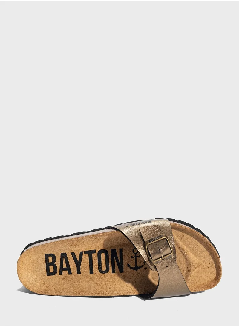 BAYTON Zephyr One Strap Flat Sandals