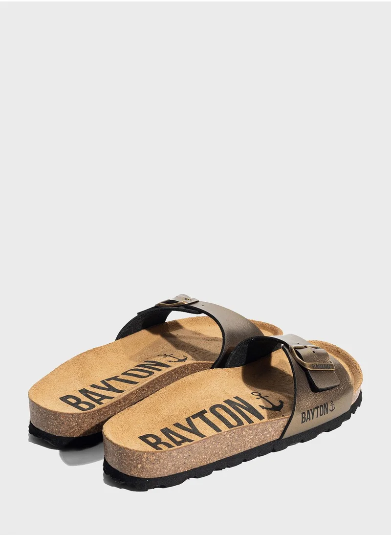 BAYTON Zephyr One Strap Flat Sandals