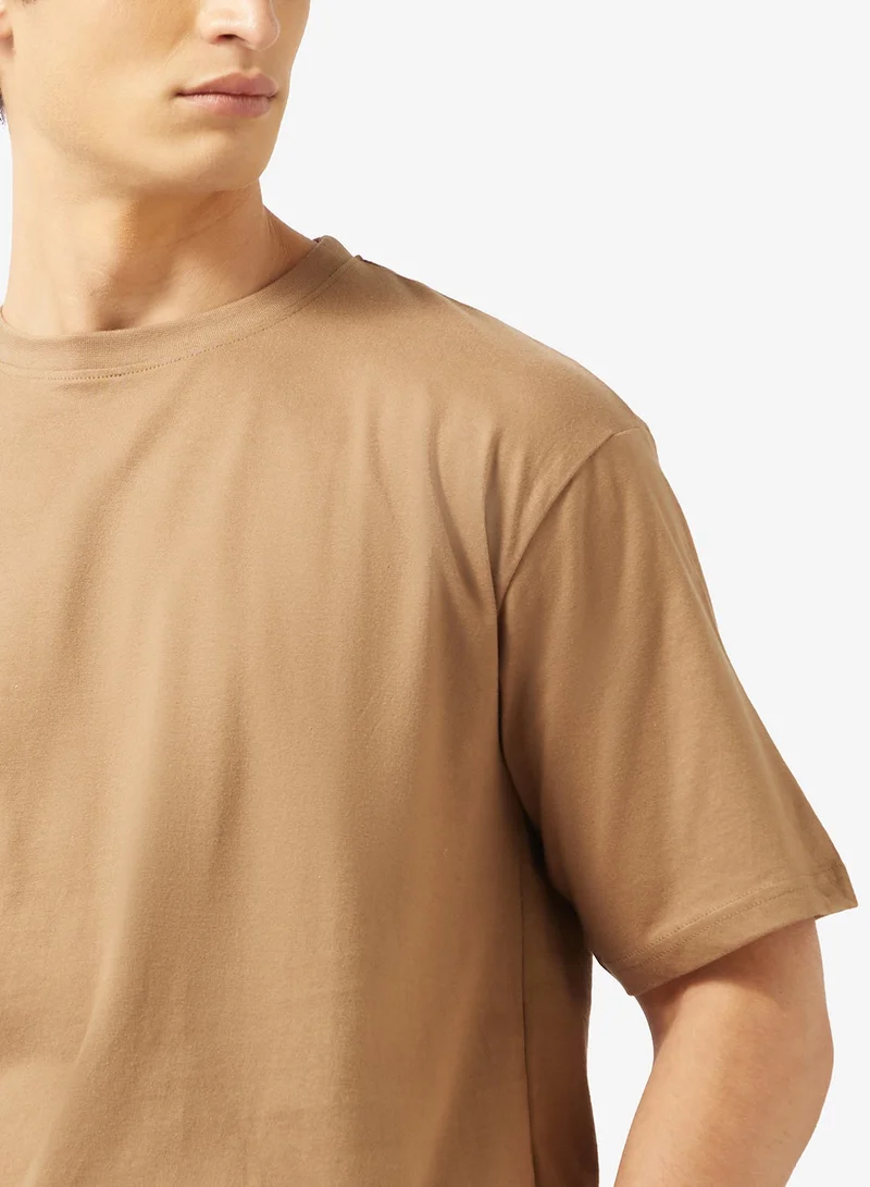 Seventy Five Basics  Pack of 3 Oversized T-Shirt for Men | Best Price UAE
