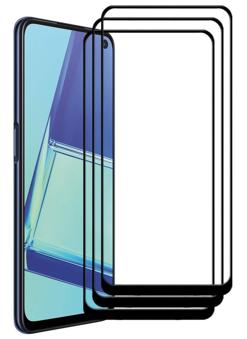 ACLIX 3 Pieces Antistatic ESD Dustproof Premium Quality High Definition Tempered Glass Screen Protector Designed For Oppo A52 - Image 1