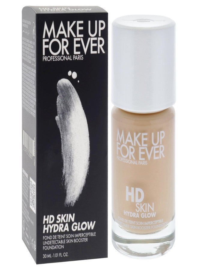 MAKE UP FOR EVER HD Skin Hydra Glow - 1Y08 Warm Porcelain by Make Up For Ever for Women - 1 oz Foundation - Image 3
