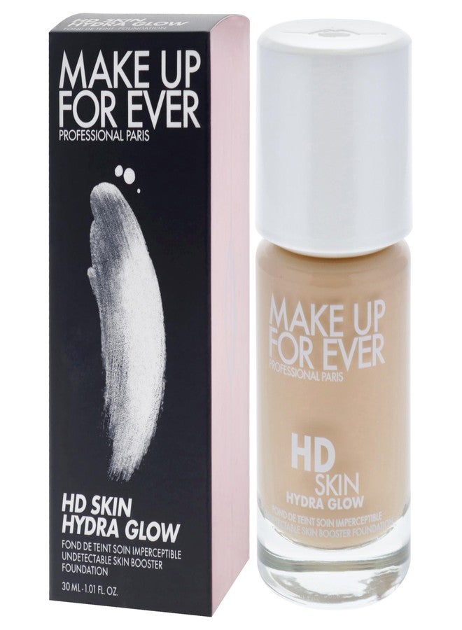 MAKE UP FOR EVER HD Skin Hydra Glow - 1Y08 Warm Porcelain by Make Up For Ever for Women - 1 oz Foundation - Image 4
