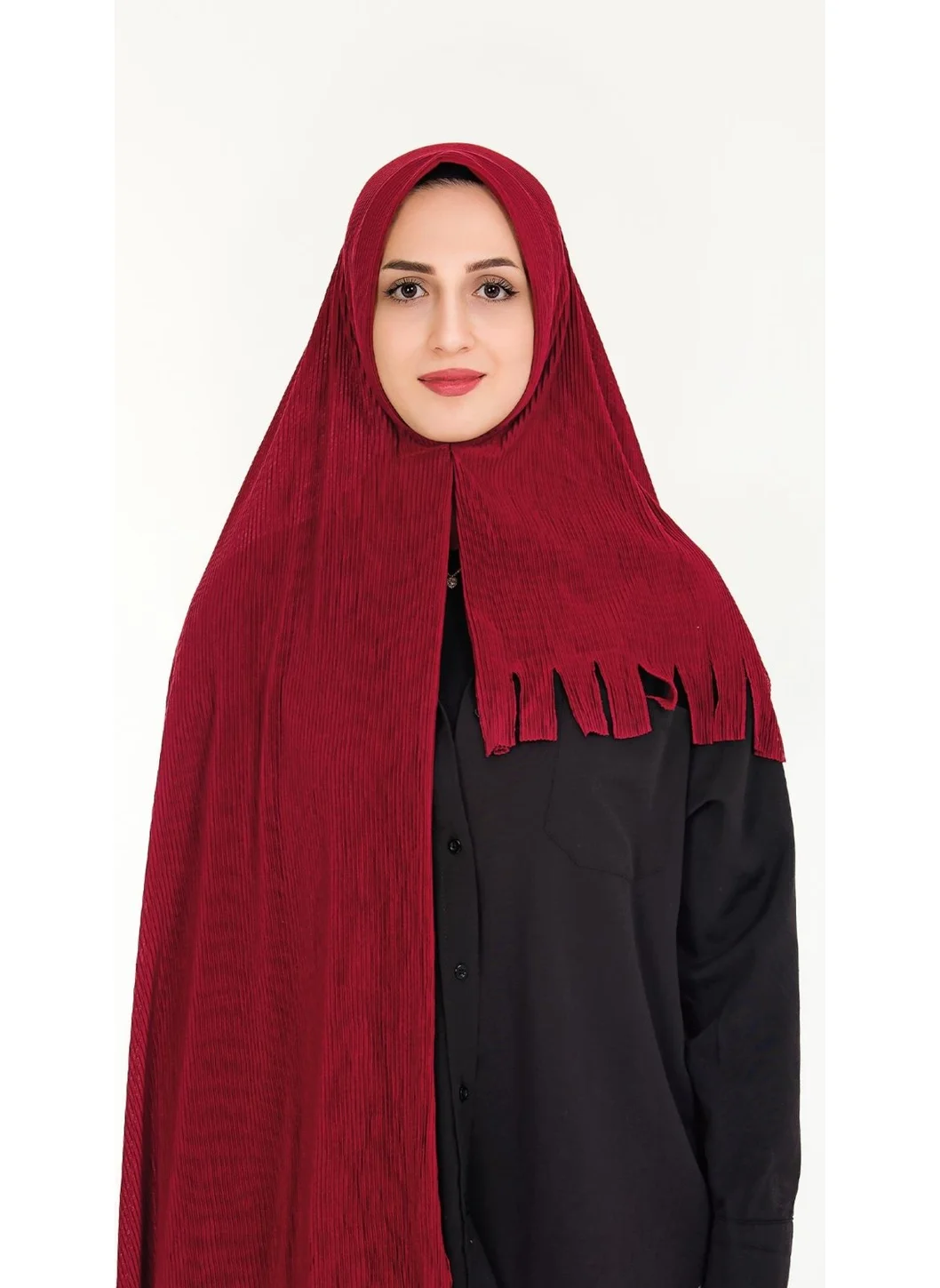 Sensu Hijab Practical Pleated Ready-made Shawl