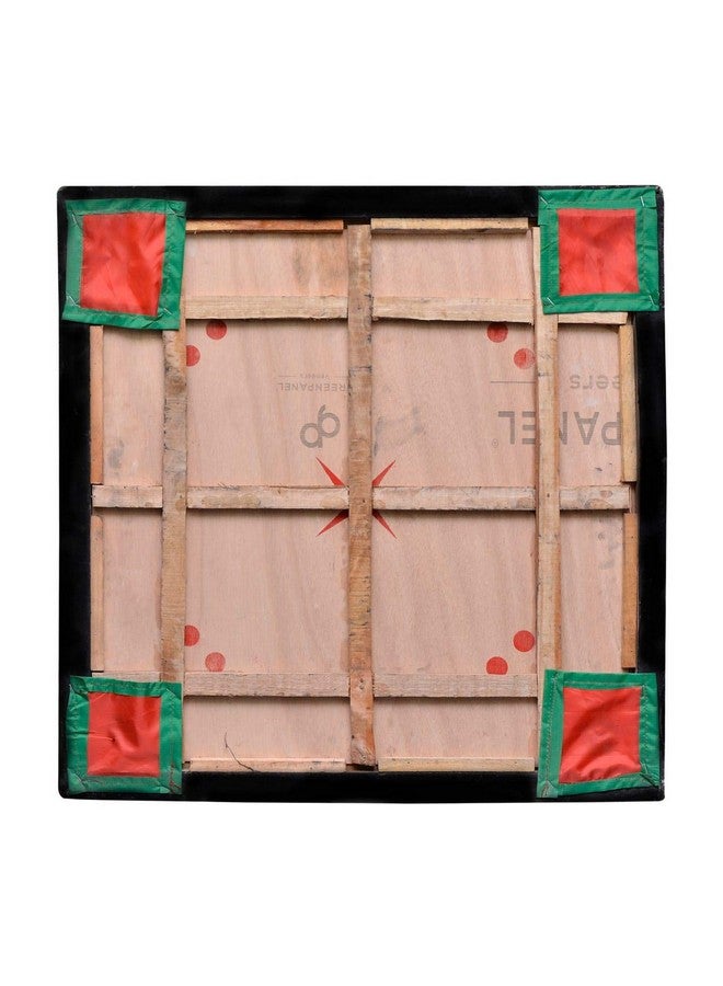 NKT Carrom Board 32 inch Free with Carrom Coin and Powder and stricker 3mm Plywood( Full Size 0013) - Image 2