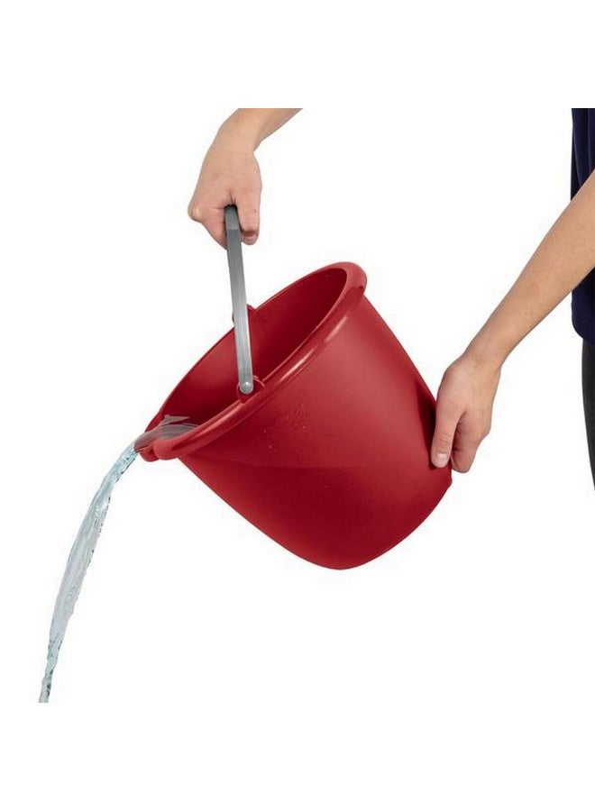 Sterilite Durable Construction BPA-Free Spout Pail Red 10 Quart 11205812 - Image 3