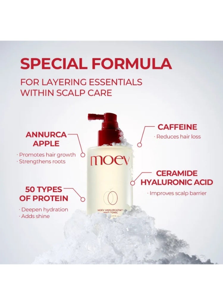MOEV Hair Loss & Thinning Treatment – MOEV Annurcatin Hair Tonic for Regrowth, Strengthening & Scalp Health - Image 5