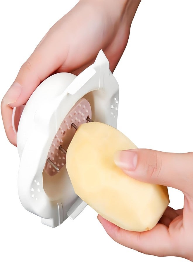 Kryoflare Onion Slicer Holder, Cut Resistant Finger Guard for Slicer and Vegetable Grater, Universal Protector Anti Cut Holder for Kitchen Tools, Graters and Food Prep Accessories - Image 2