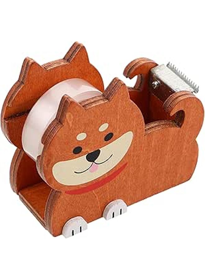 Creative Dog Tape Dispenser Kawaii Washi Masking Roll Holder for Desk - Image 1