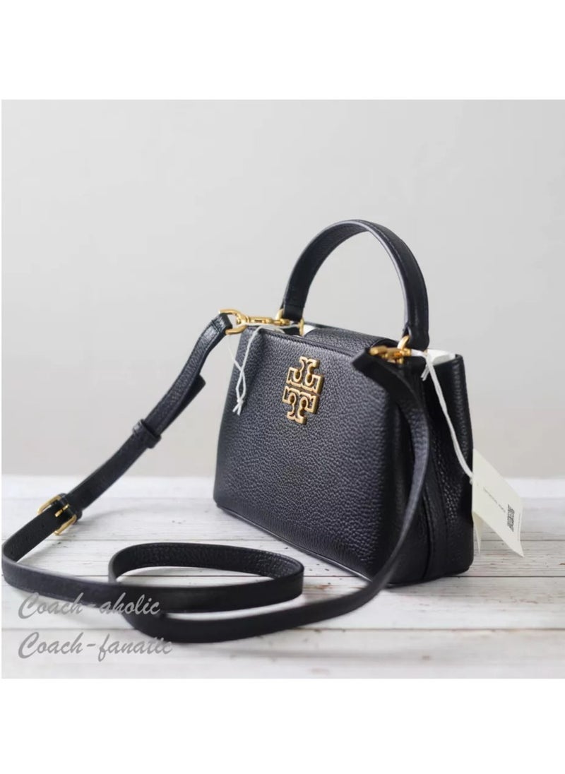 TB - Tory Burch Leather Women's Micro Satchel Bag - Image 1
