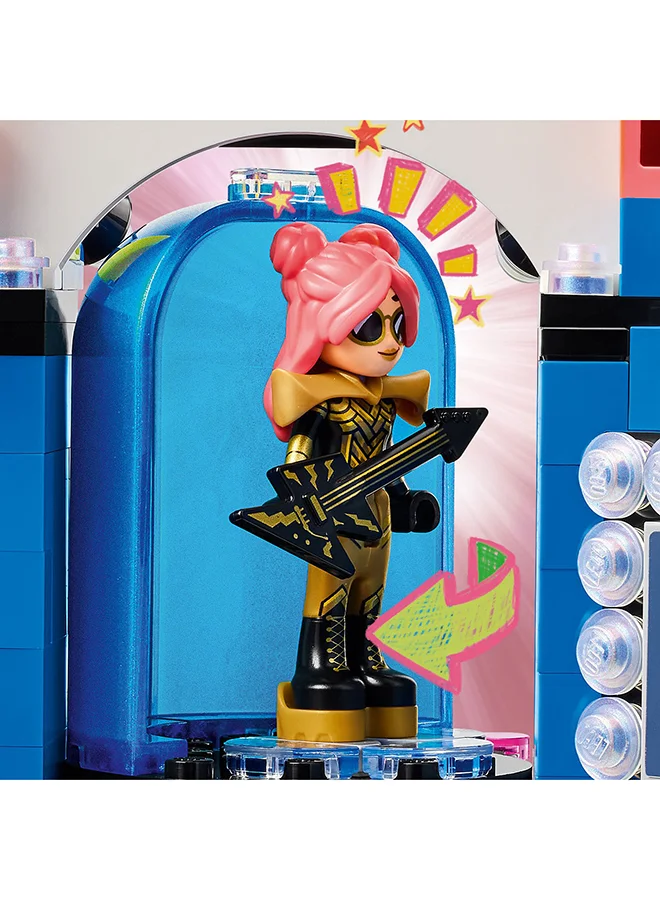 ليغو 42616 Friends Heartlake City Music Talent Show Set With 4 Mini-Doll Characters, Social-Emotional Toy, Building Kit For Kids, Girls And Boys Aged 7 Years And Over (669 Pieces)