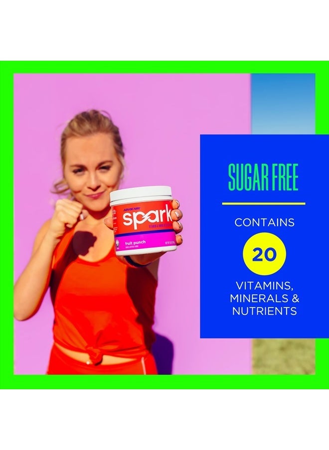 AdvoCare Spark Vitamin & Amino Acid Supplement - Focus & Energy Supplement Mix - Powdered Energy Supplement Mix - Powder Supplement Mix - Amino Acids - Fruit Punch - 10.5 oz  - Image 4
