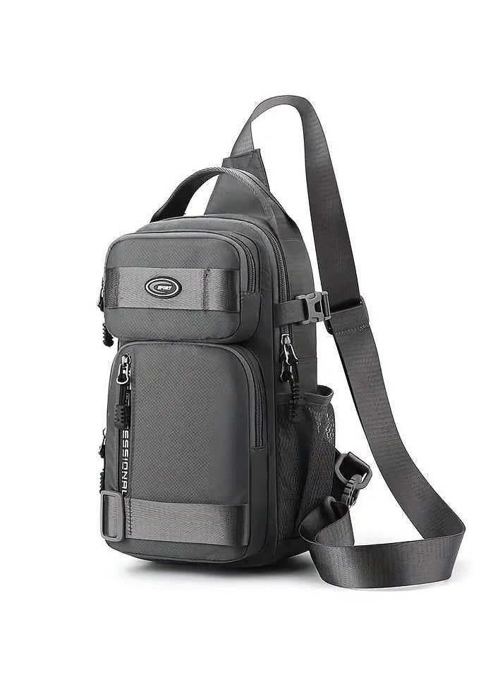 QSHOP Luxury Quality Crossbody Backpack from QShop®️ Lightweight shoulder bag for men and women, backpack with an adjustable strap that passes across the chest, for hiking outside the home, traveling, and cycling  - Image 1
