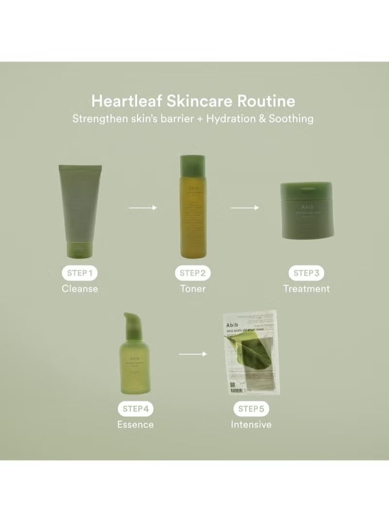 ابيب Abib Heartleaf تهدئة حبر الجلد تعزيز حبر الوجه الجلد الحساس تهيج الهيالورنيك تهدئة حب الشباب تخفيف الجلد التعب الفوري 200 مل - Image 5