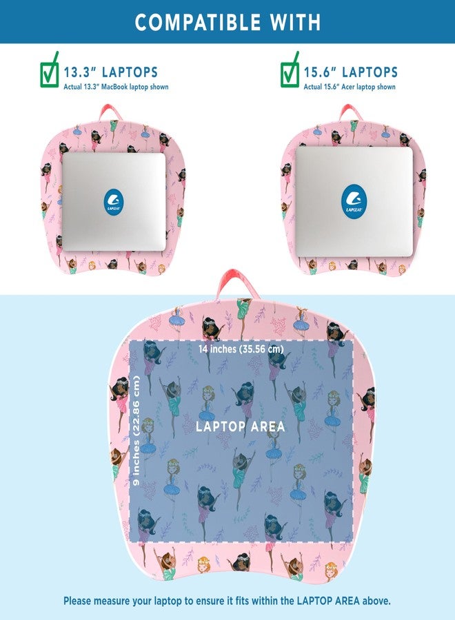 LAPGEAR MyStyle Portable Lap Desk with Cushion - Ballerina - Fits up to 15.6 Inch Laptops - Style No. 45324 - Image 3