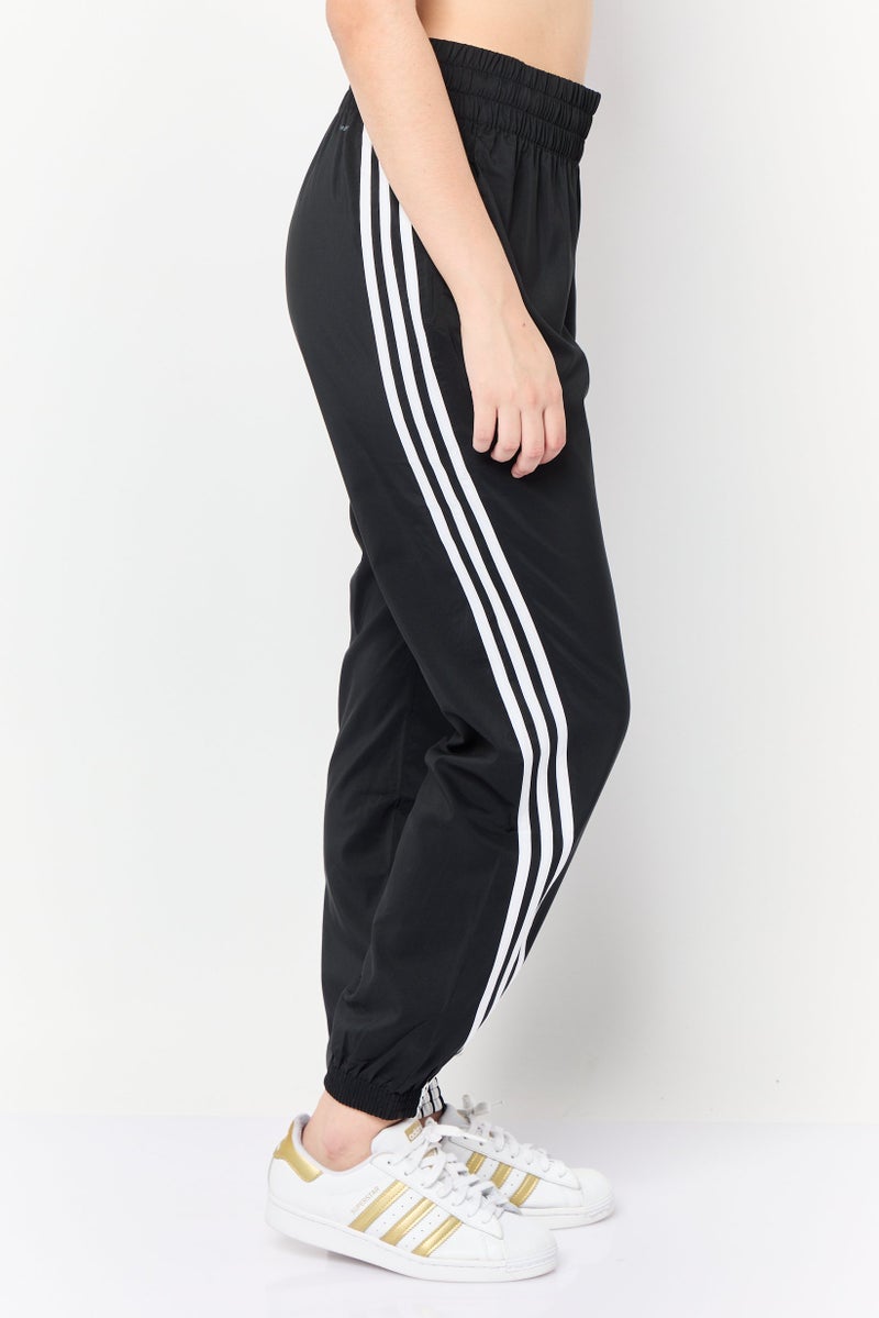 Adidas Women Sportswear Fit Pull On Training Track Pants, Black  - Image 3