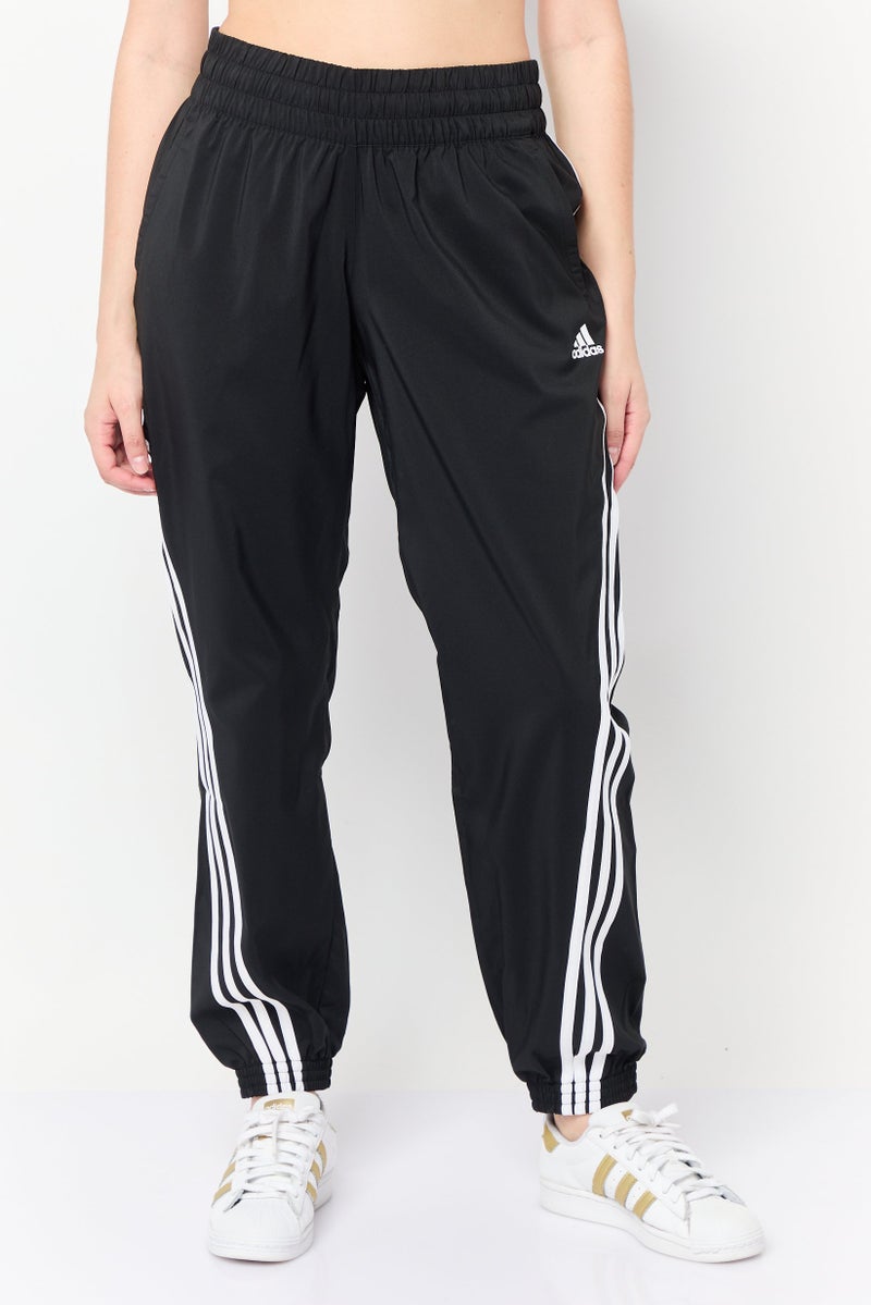 Adidas Women Sportswear Fit Pull On Training Track Pants, Black  - Image 1