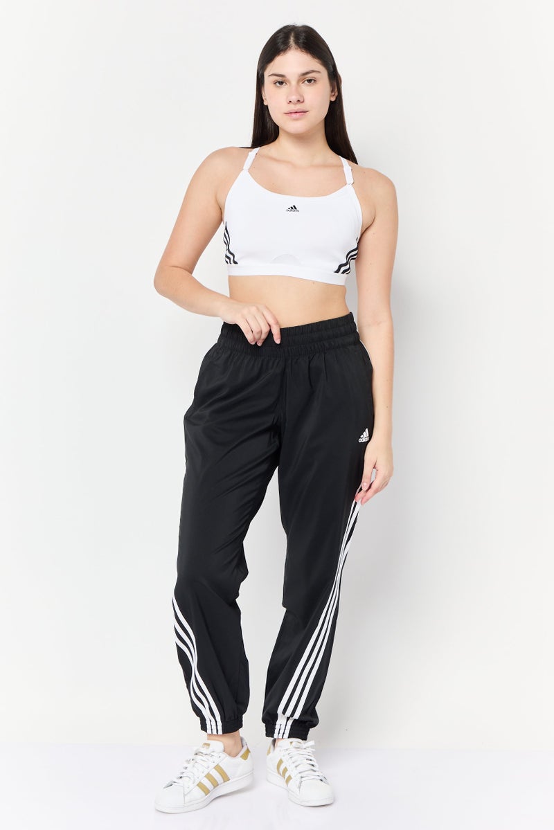 Adidas Women Sportswear Fit Pull On Training Track Pants, Black  - Image 2
