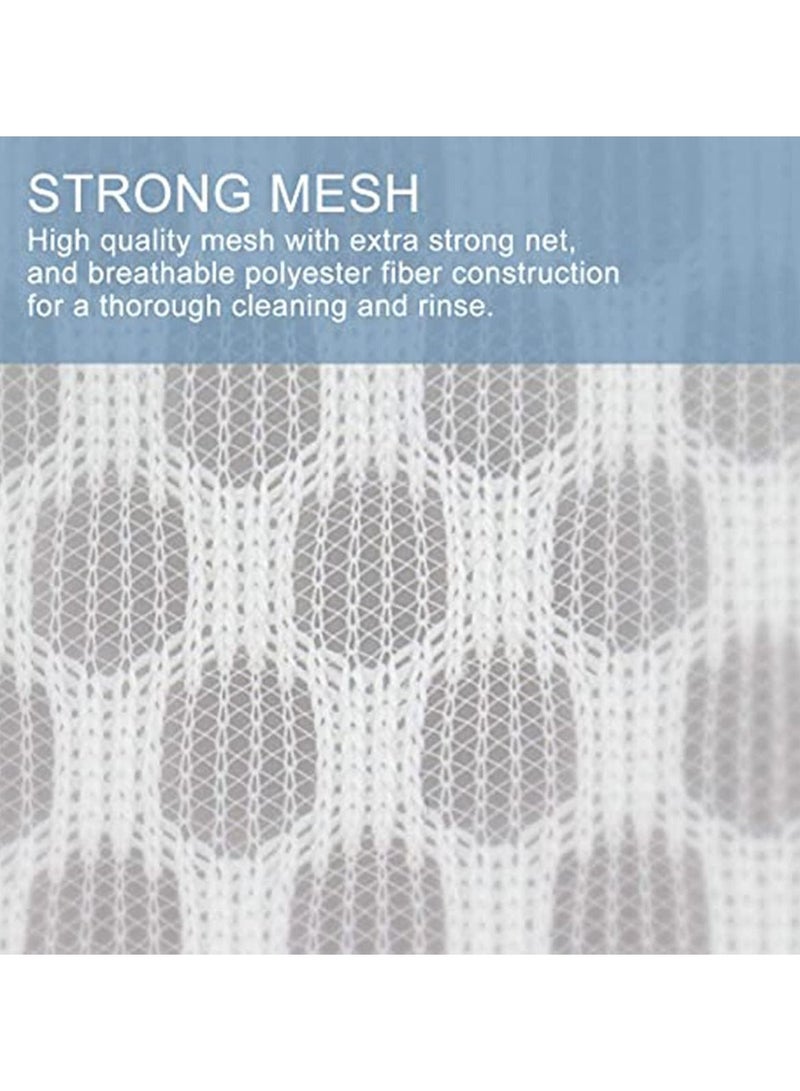 Y&D 5Pcs Durable Honeycomb Mesh Laundry Bags for Delicates (2 Large 16 x 20 Inches, 3 Medium 12 Inches)  - Image 4