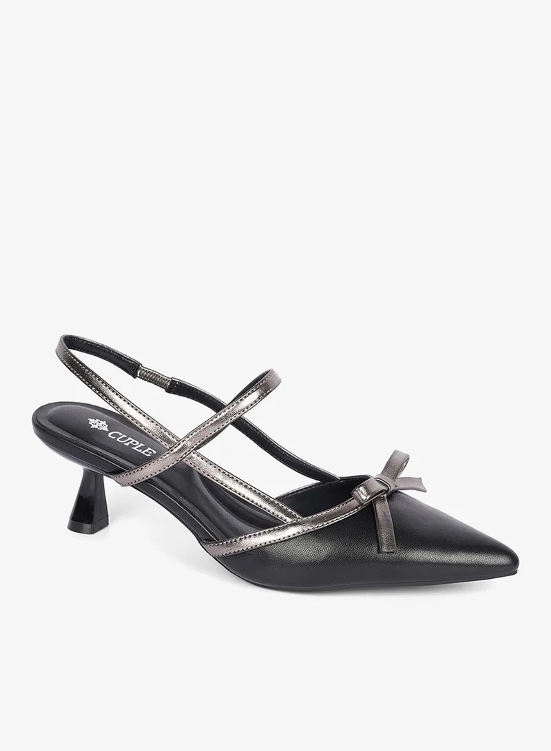 كابلي صنادل نسائية بكعب عصري