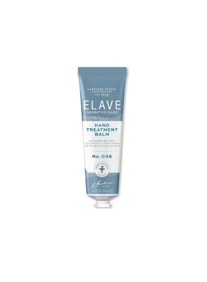 Elave Sensitive Hand Treatment Balm, 50 Ml, With Soft White Paraffin And Fractionated Coconut Oil For Very Dry, Cracked & Sensitive Hands, Ultra-Rich, Fragrance-Free - Image 1