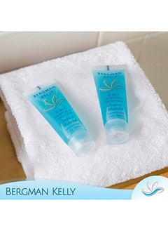 BERGMAN KELLY Tl Size Shampoo & Conditioner 2 In 1 (1 Fl Oz 100 Pk Tropical Waterfall) Delight Your Guests With Invigorating And Refreshing Shampoo Amenities Small Hotel Toiletries In Bulk  - Image 5